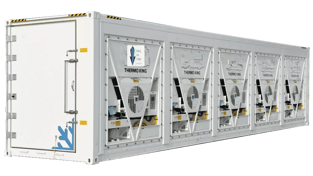 40FT Blast Freezer Containers -40°F TO 70°F (460V/230V 3P)